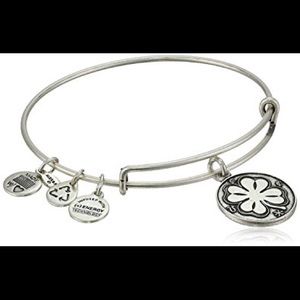 Alex and Ani "clover" bracelet